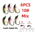 size 10 6pcs mix