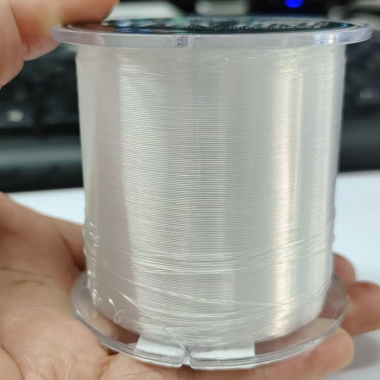 Línea de pesca de nailon de 500m, línea principal de monofilamento súper fuerte japonés, cable de pesca para pesca en agua salada/agua dulce