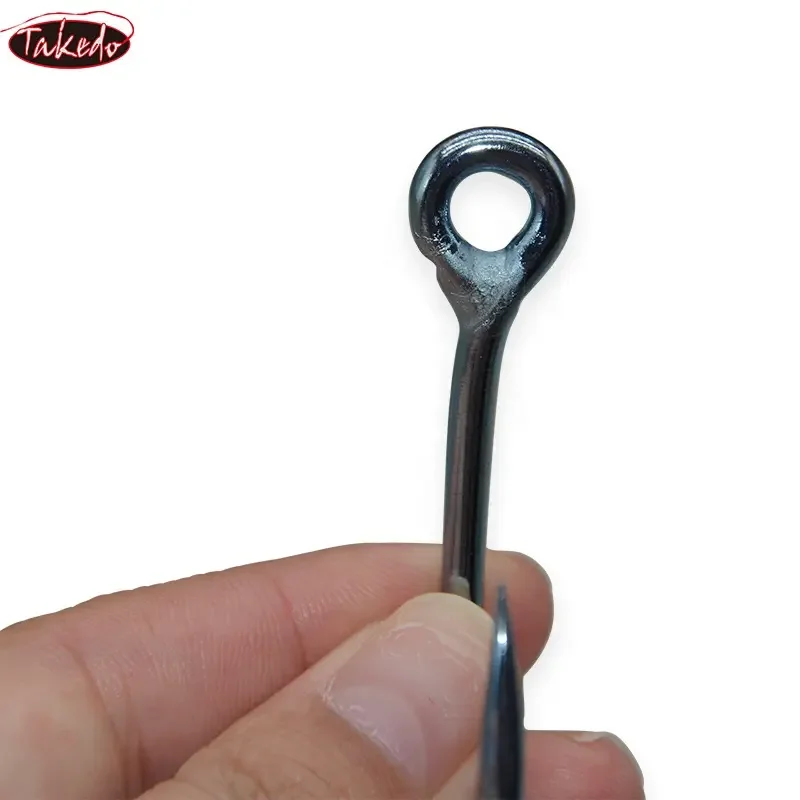 Anzuelos Circulares Takedo 9985 – Cebo vivo con púas para esturión y atún - imagen 3