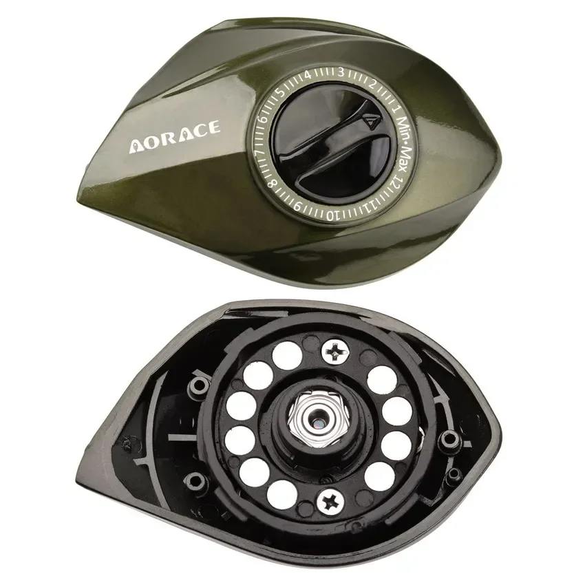 Carrete de pesca Baitcast 7,2: 1, Ratio de engranaje, multicolor, arrastre máximo 8kg, carrete de aluminio para agua dulce - imagen 5