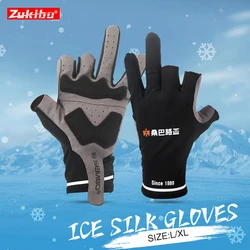Guantes de Pesca Transpirables Tres Dedos ZUKIBO – Unisex