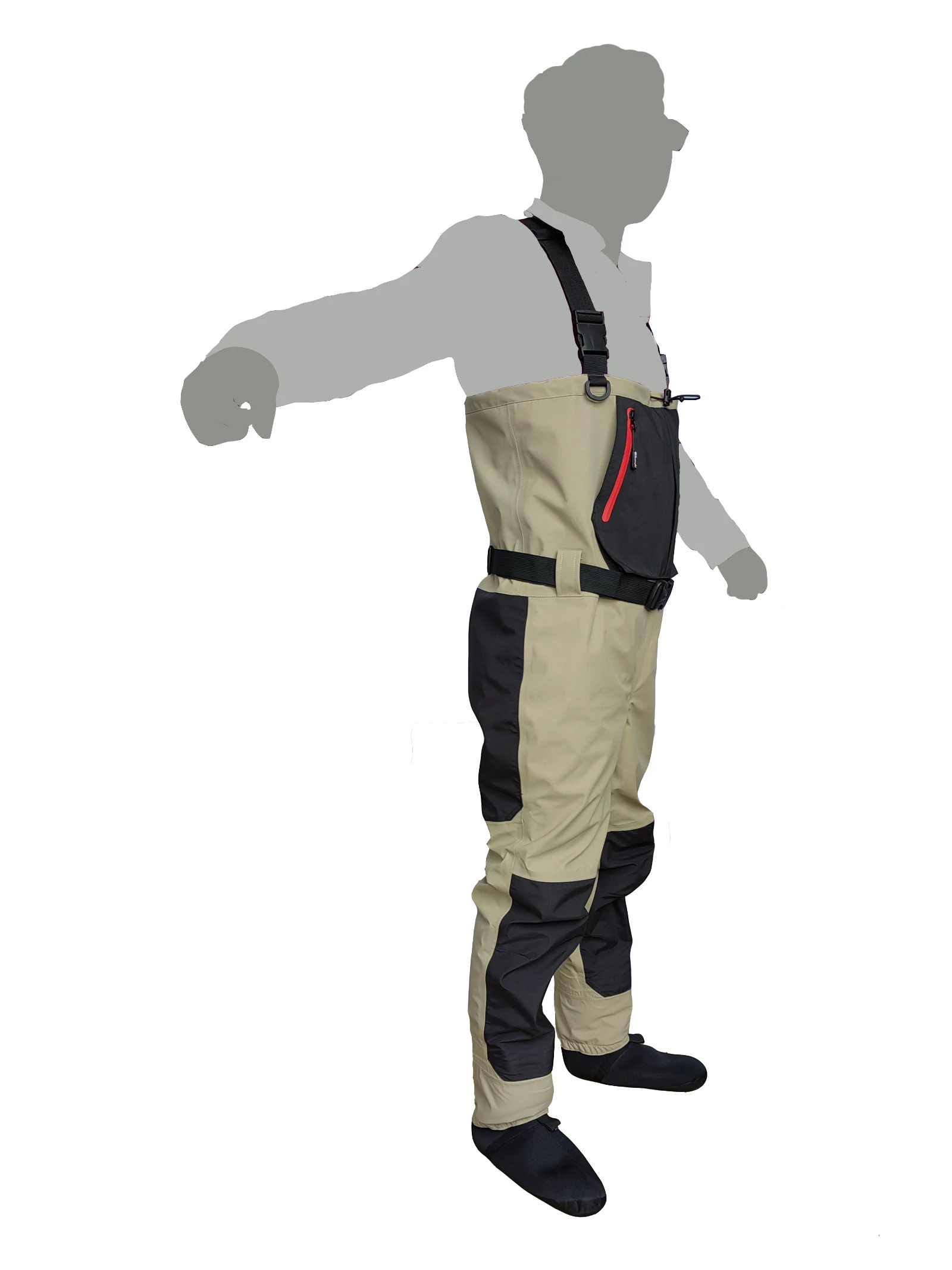 Botas de neopreno para hombre, aparejos de pesca con mosca, de secado rápido, impermeables y transpirables, para niños y adultos, 2022 - imagen 5