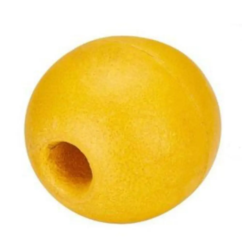 Bola flotante de flotabilidad de PVC de 10cm con ancla de barco de carga amarilla de alta calidad - imagen 5