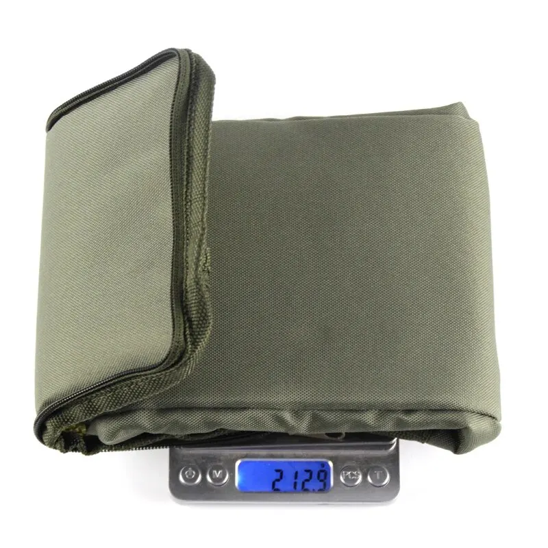 Bolsa de aparejos de pesca Oxford, carrete de pesca portátil de gran capacidad, señuelo, gancho, almacenamiento de engranajes, bolso, funda de carrete de pesca al aire libre - imagen 5