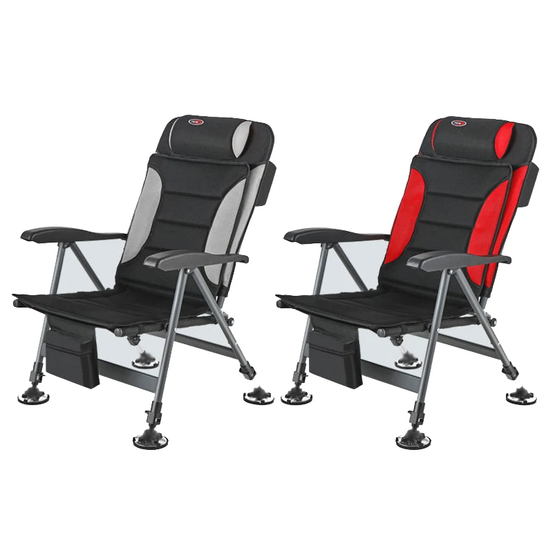 Silla de pesca plegable portátil multifunción para jornadas - imagen 2