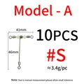 A 10pcs size S