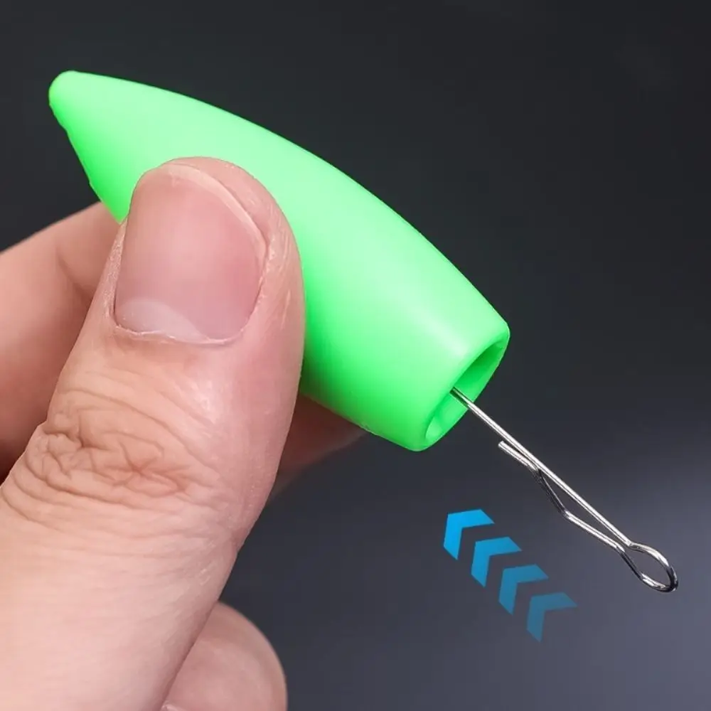 Señuelo de pesca con mosca de silicona, ayuda de fundición transparente que se hunde, herramientas de pesca flotantes, cebo de tiro largo, 3,2g/7,5g, 10 Uds. - imagen 4