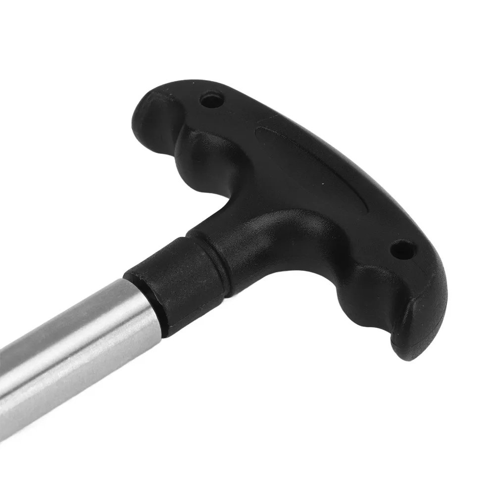 Llave de peso portátil para tacos de billar – Negra con tornillos - imagen 2