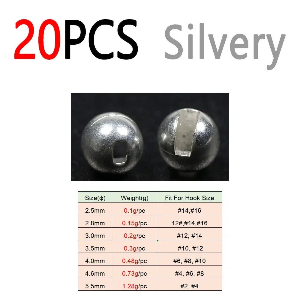20pcs Silvery