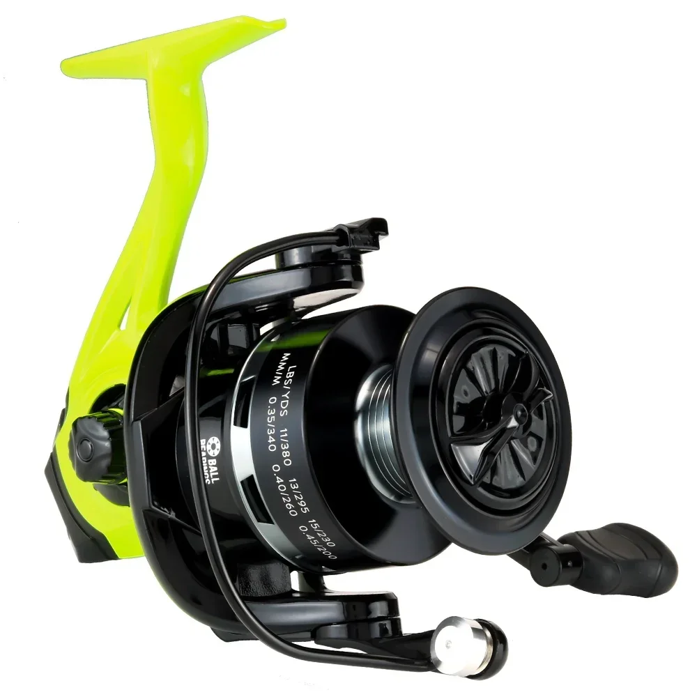 JOSBY 2024 nuevos carretes giratorios 8KG arrastre máximo Carrete De Pesca 5,2: 1 rueda De Pesca De acero inoxidable De Metal agua salada todo - imagen 2