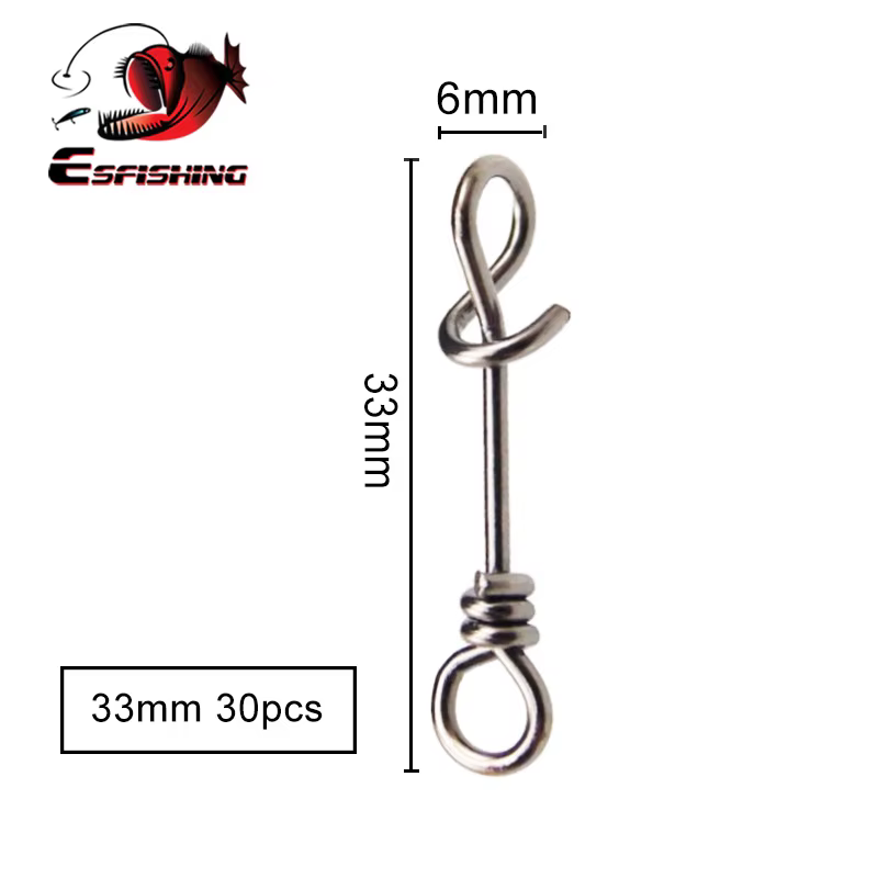 KESFISHING Snap de pesca rápido Conectores para señuelos y aparejos - imagen 5