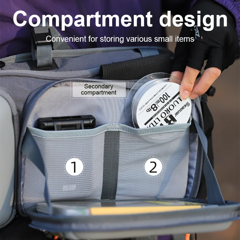 Bolsa de pesca impermeable mochila multifuncional para herramientas - imagen 4