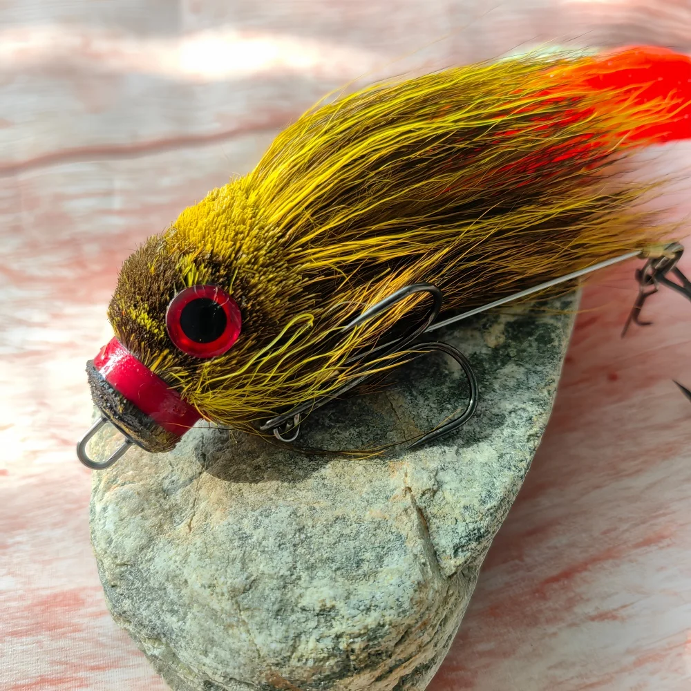 22 cm/36g Swimbait multiarticulado cebo Artificial duro señuelo de pesca de ratón cebo de pesca Artificial suave para pesca de lubina y Lucio - imagen 5