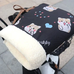 Guantes para manillar de motocicleta, manoplas a prueba de viento para ciclismo al aire libre, accesorios para ciclismo eléctrico, invierno