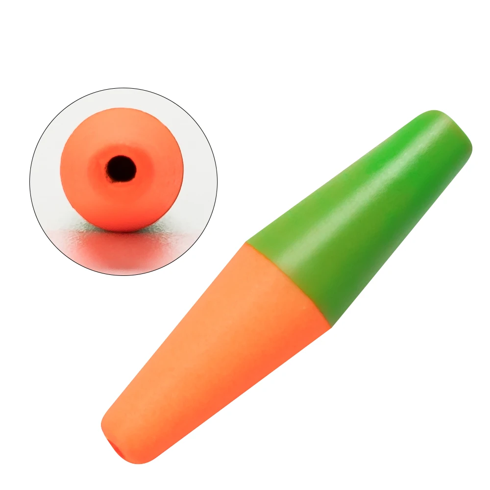Bobber Flotador de pesca Pompano cilíndrico – Indicador espuma aparejo - imagen 2
