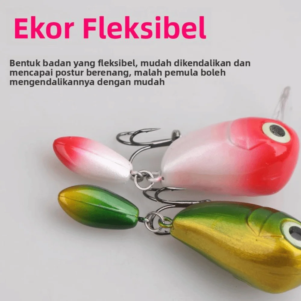 Señuelo artificial Minnow brillante 60mm para pesca deportiva - imagen 5