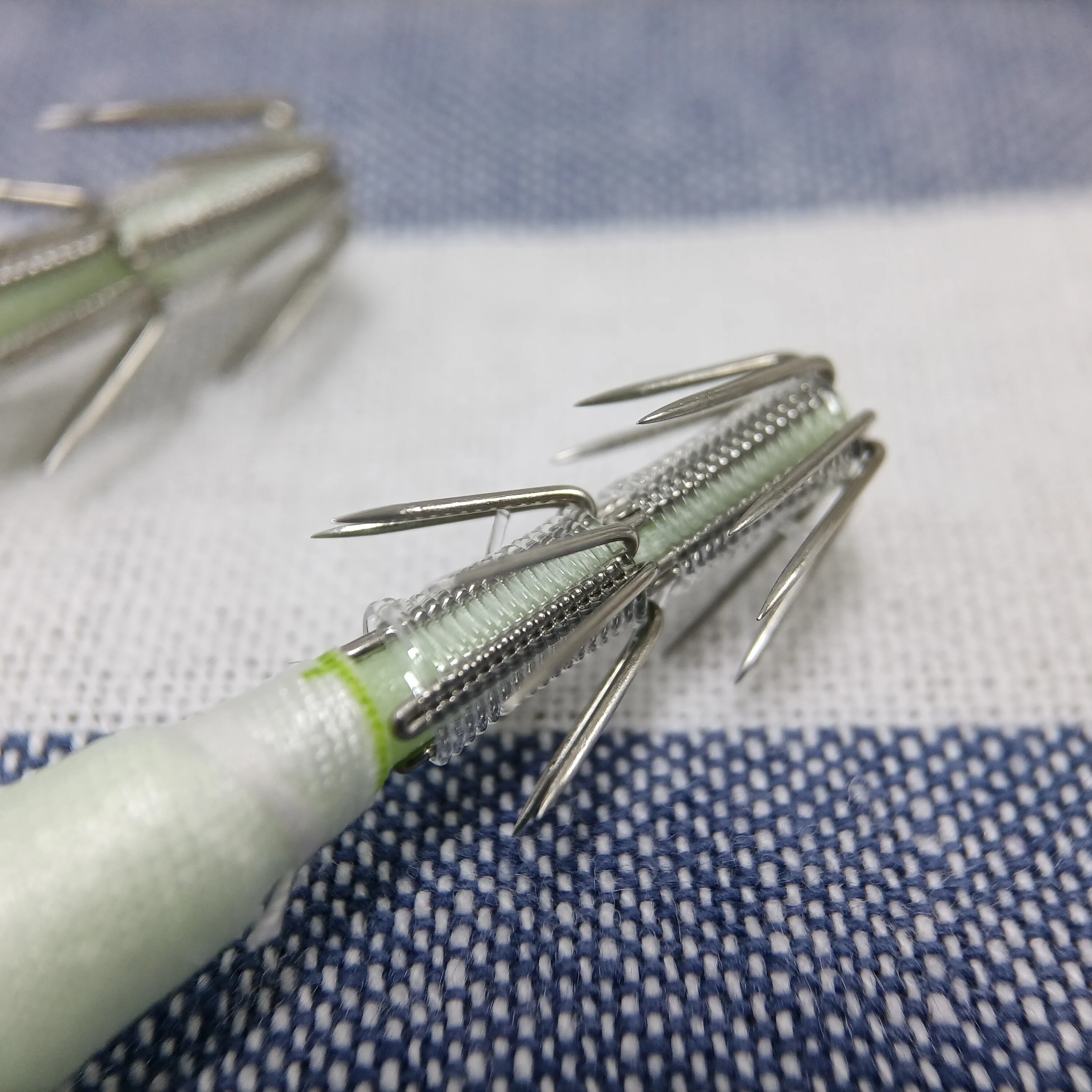 YAMASHITA-anzuelo de doble paraguas, cebo de calamar, rollo de tela, pesca en el mar, carretera, cebo Sub-Falso, Original japonés - imagen 3