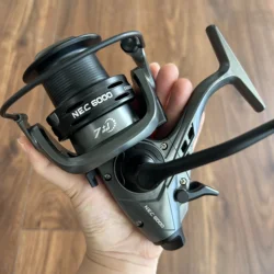 BAKAWA nuevo carrete de pesca giratorio rueda 3000/4000/5000/6000 serie 5,2: 1 carrete de pesca accesorios de pesca carrete de pesca de carpa