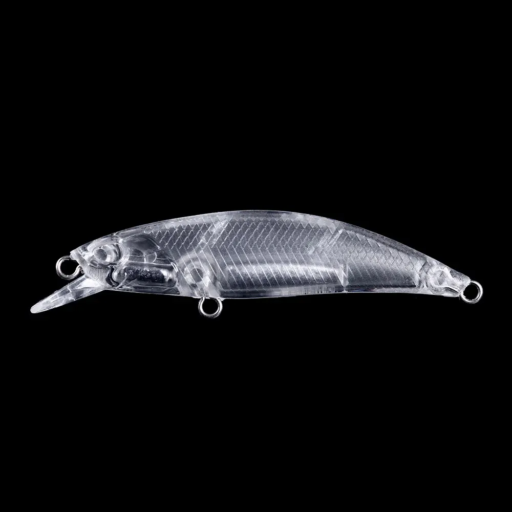 Señuelos de Pesca sin pintar, cebo duro en blanco, 20 piezas, 6,8 m, 6,5g, Minnow, Wobblers - imagen 2