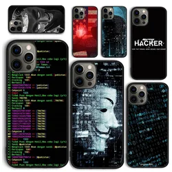 Funda Hacker Code Art para iPhone – Carcasa trasera