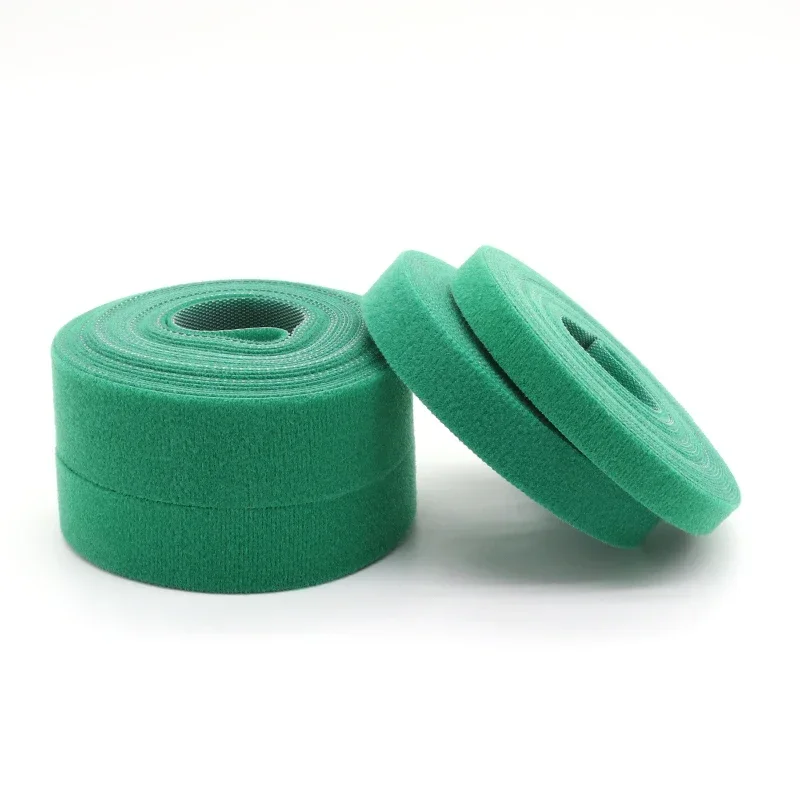 Cinta autoadhesiva reutilizable nailon – Organizador para pesca verde - imagen 5