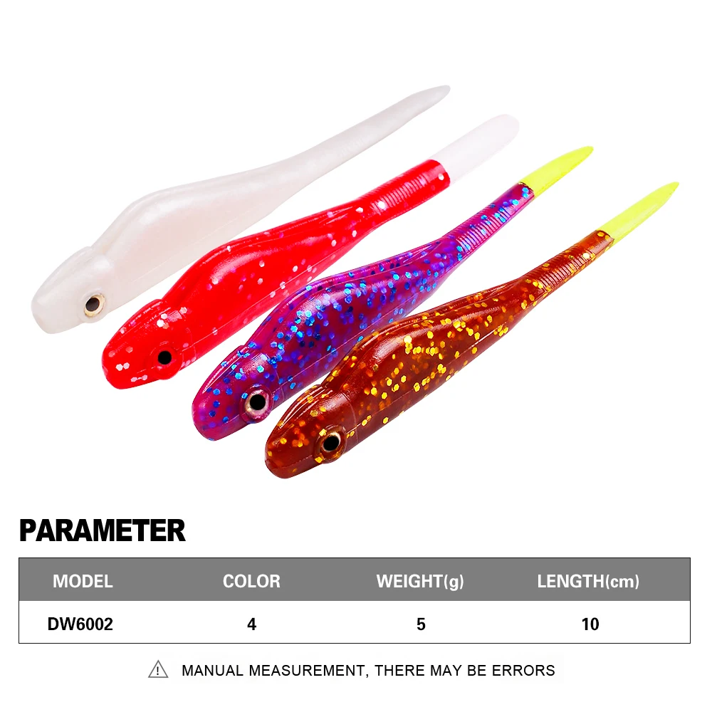 PROBEROS-SEÑUELOS blandos de silicona para Pesca, cebos de goma, Wobblers Swimbait, artificiales, 10-5g, para Pesca de Lucio Isca - imagen 3