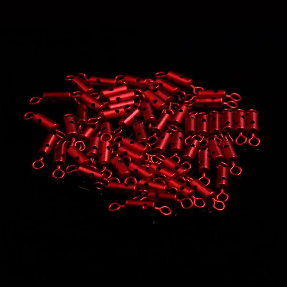 Juego de anzuelos de ayuda para plantilla de pesca, 50 Uds., toboganes de cobre, faldas de silicona para pargo de agua salada, accesorios para aparejos de pesca byICE - imagen 2