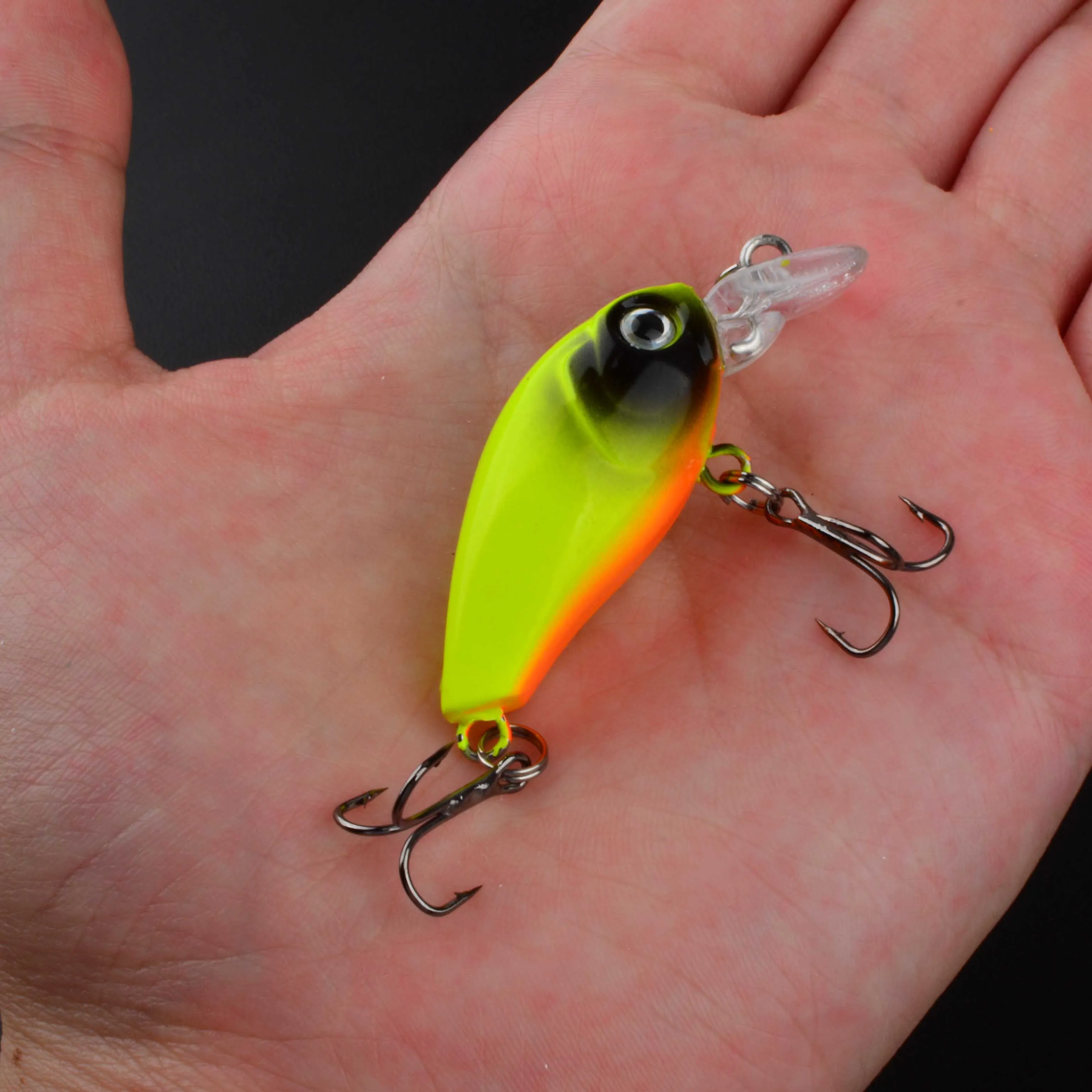 Señuelo de pesca Minnow, 45mm, 3,8g, cebo duro Crankbait, Wobbler Artificial Topwater, lubina, Japón, accesorios de pesca con mosca, 1 ud. - imagen 5
