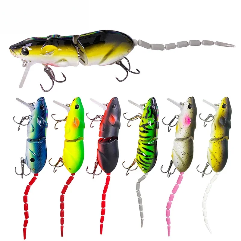 Señuelo Swimbait tipo Rata para Lucio y Lubina – Artificial - imagen 2