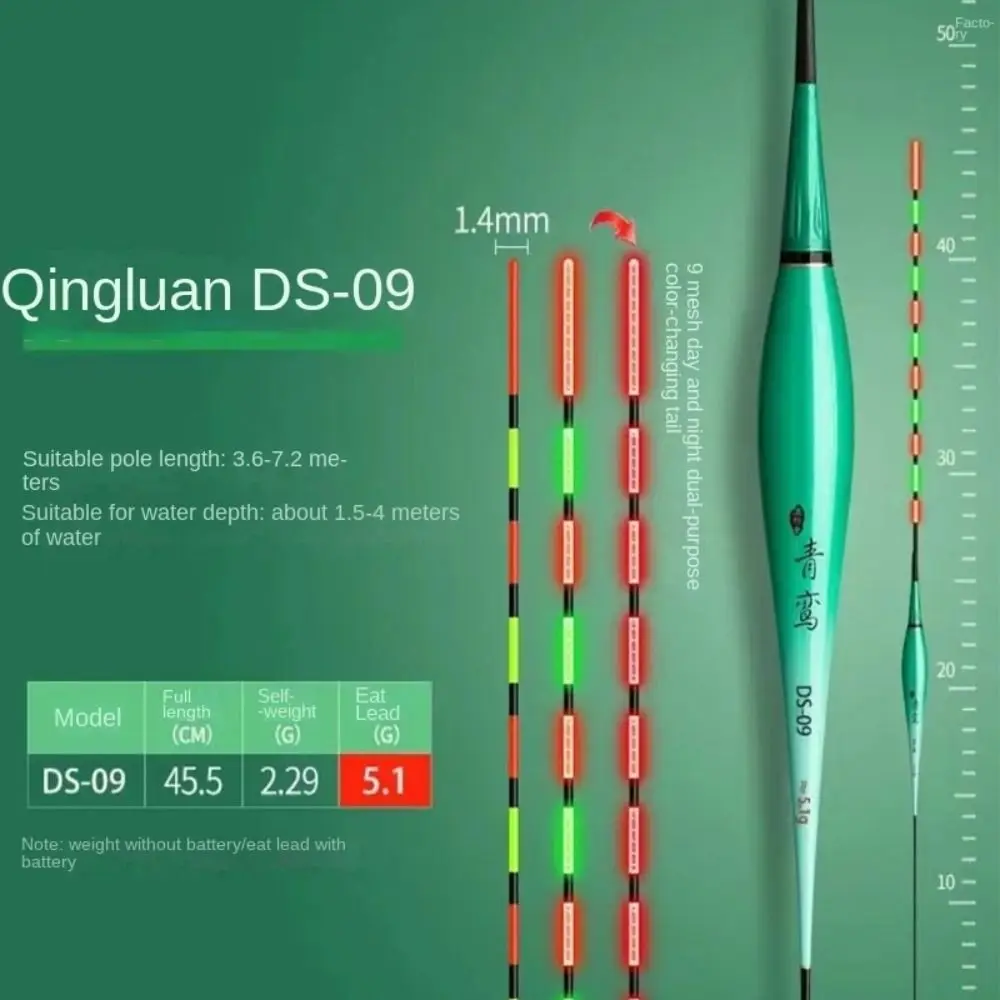 Experimente la última caña de pescar con el Qingluan DS-09 diseñado para un rendimiento versátil y confiable en varias profundidades de agua