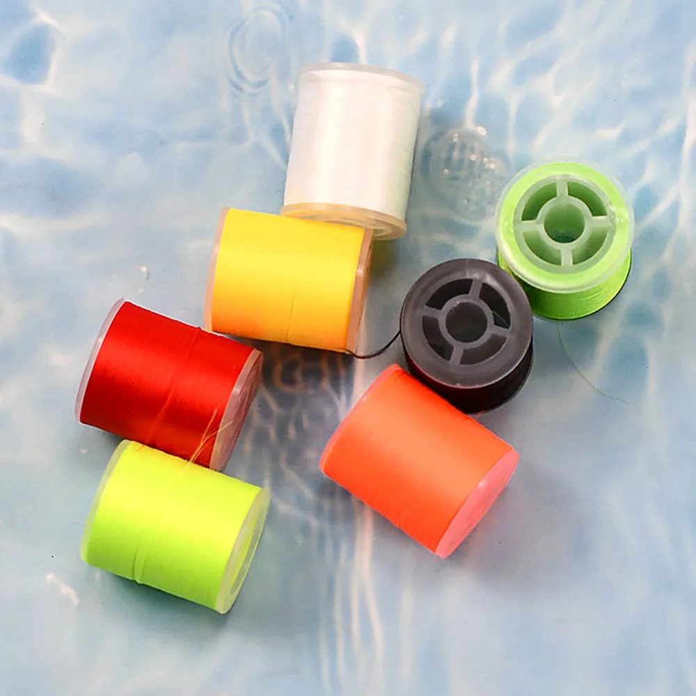 MNFT-sedal de atado de moscas 150D, 2 carretes, línea de encuadernación de pesca con mosca fuerte para serpentina de agua salada, Lucio, lubina, moscas, anzuelo, señuelo - imagen 2