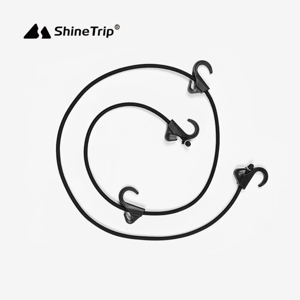 Este cable negro versátil presenta ganchos duraderos para un accesorio seguro y un manejo fácil