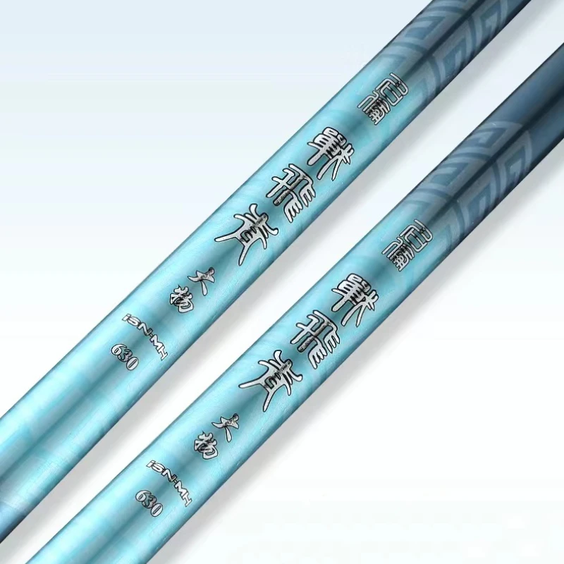 Caña de pescar de carbono superduro, caña de mano de sección larga tradicional de Taiwán, 9M, 10M, accesorios de Pesca - imagen 4