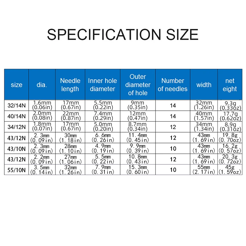 Anzuelo de calamar grande de acero inoxidable grueso, combinación de accesorios grandes de Calamari, pesca en barco oceánico, pulpo, sepia, 10 Uds. - imagen 3