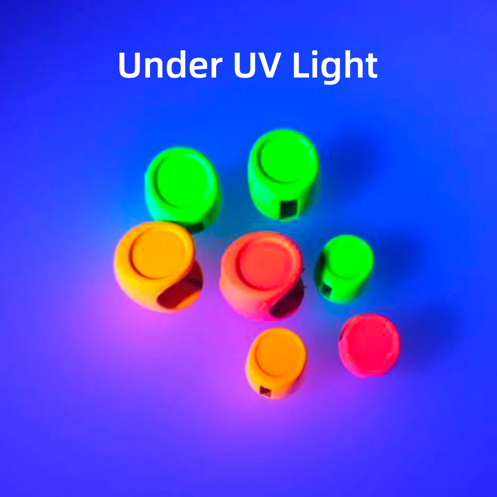 Wifreo-mascarilla de pez de Metal de colores, ojos 3D, Material de atado de pesca con mosca, cabeza de pez ponderada para trucha, lubina, Streamer, moscas de pececillo - imagen 5