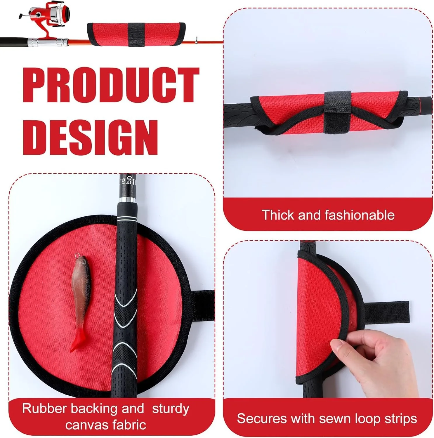 Protectores de anzuelos – Fundas de seguridad para pesca deportiva - imagen 4
