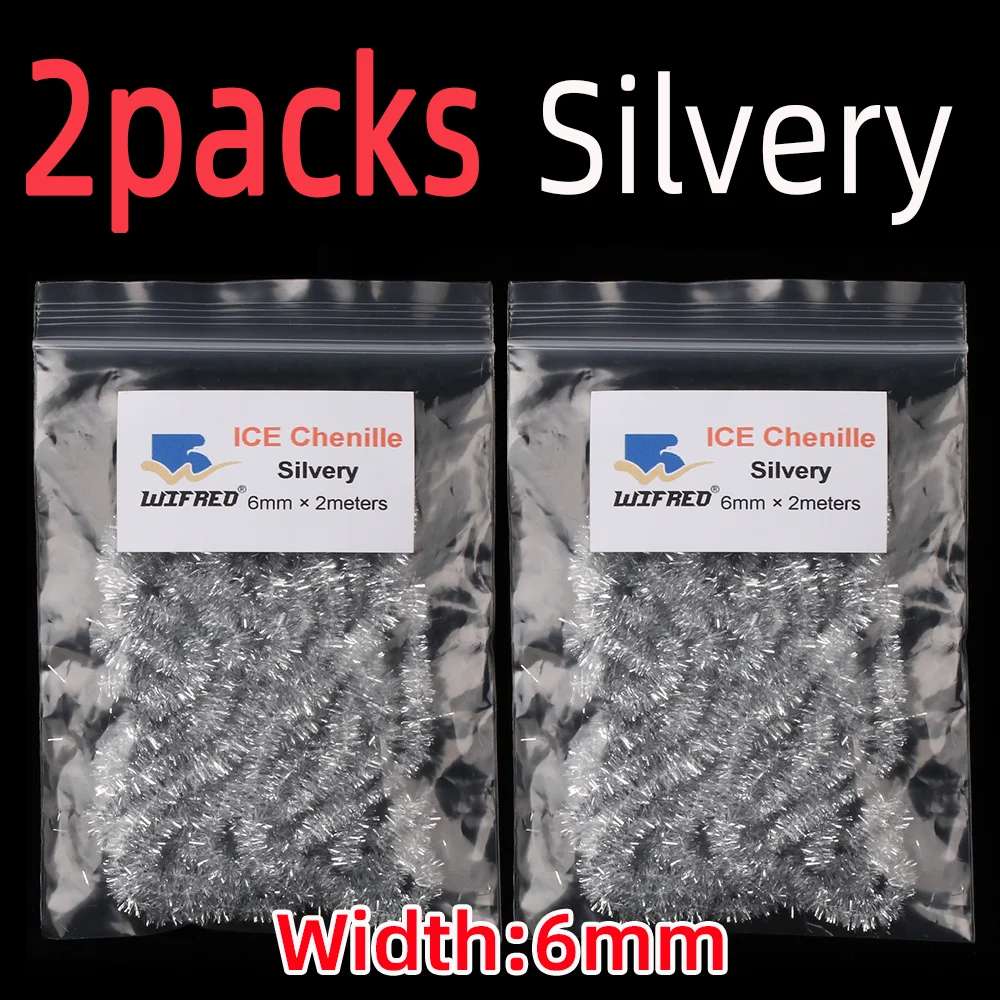 2packs Silvery 6mm