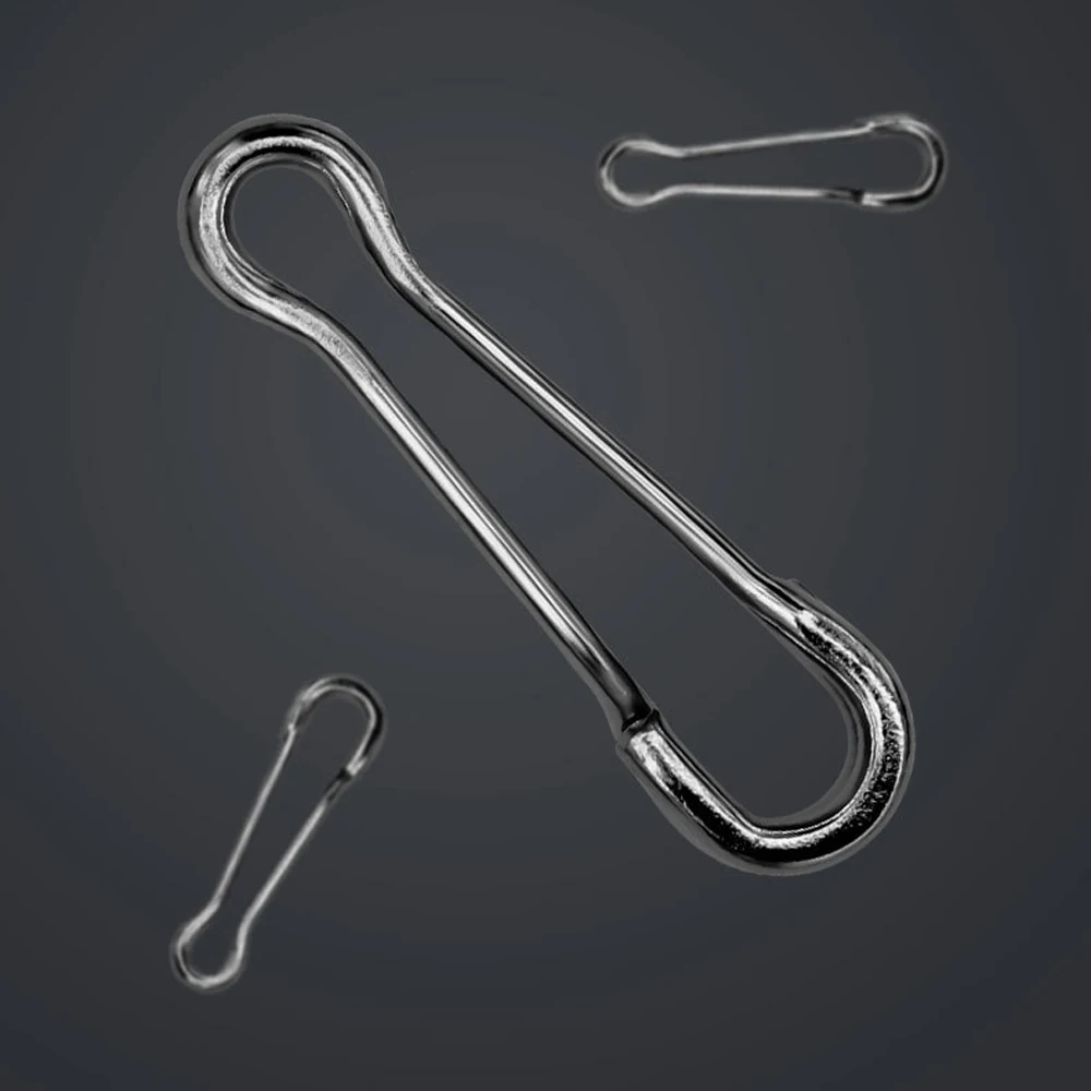 DNDYUJU, 10 a 20 piezas, pesca de acero inoxidable, barril de Pesca, Pin giratorio, conector de señuelo, accesorios de Pesca - imagen 5