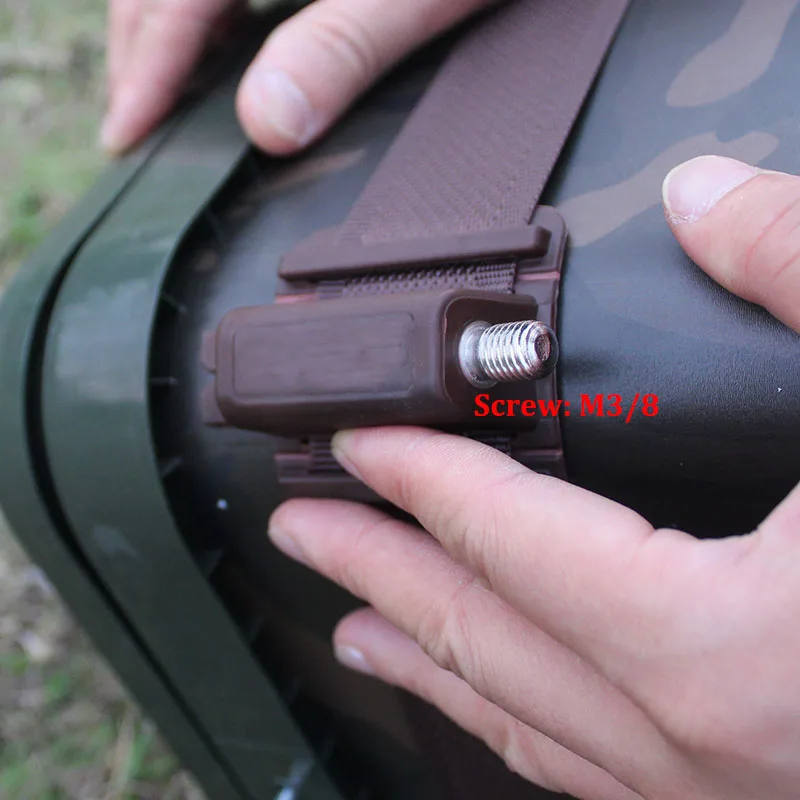 Correa de cubo para pesca de carpa, para Boilies, pellets, cebo, aparejos de pesca de carpa, herramienta, método alimentador de pesca - imagen 4