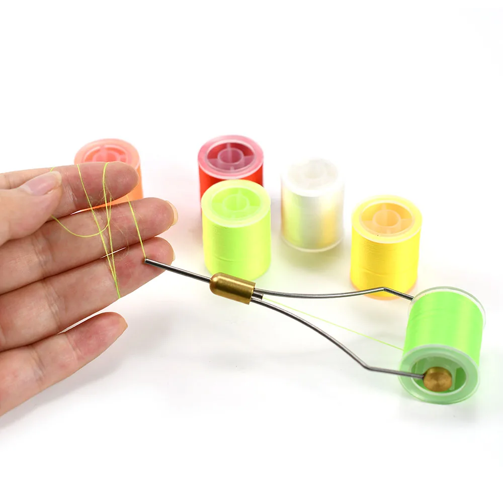 MNFT 2 carretes para atar moscas, filamentos múltiples, hilo 150D, materiales para atar moscas de poliéster - imagen 2