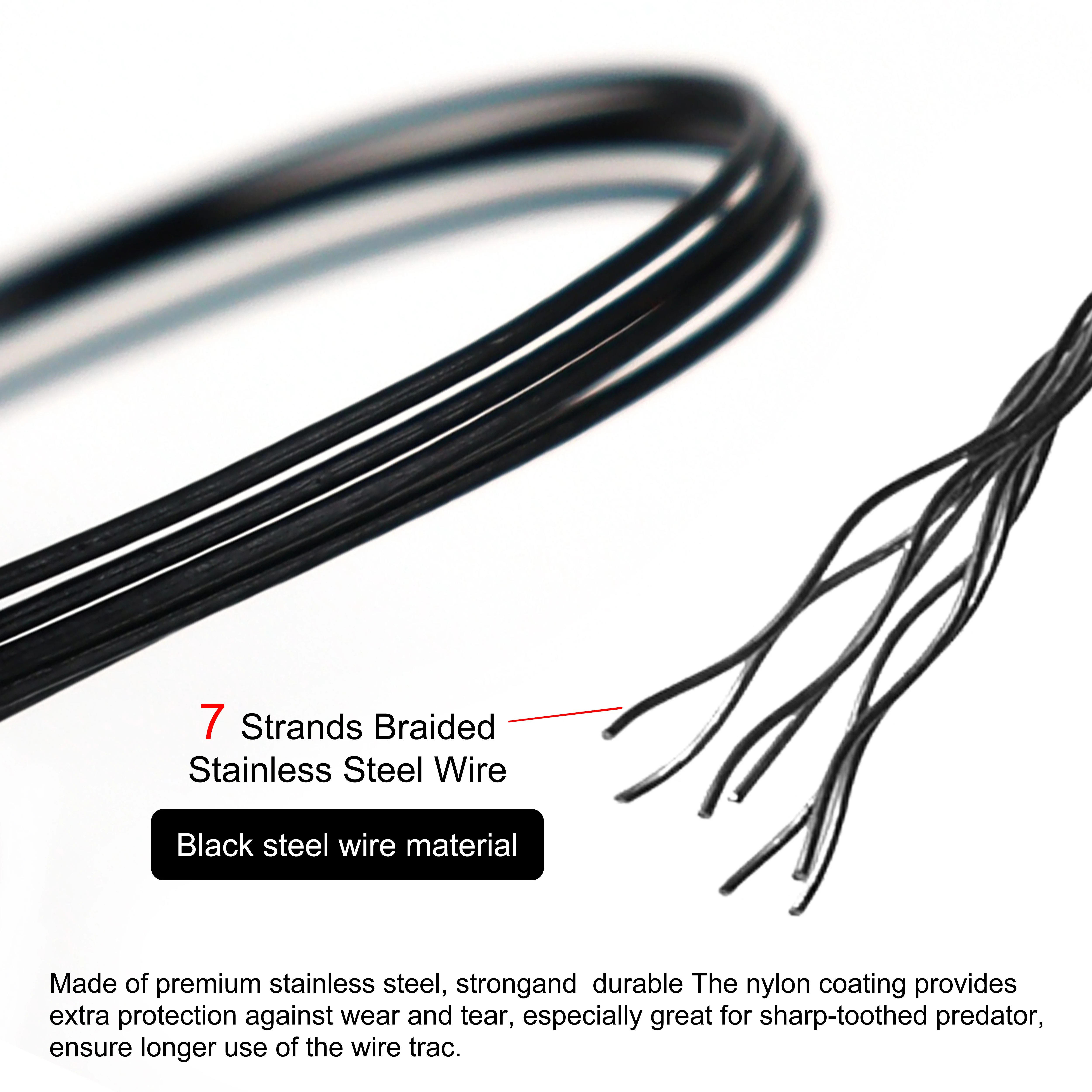 ZYZ-aparejos de pesca en el mar, cebo vivo con alambre de acero de 7 hebras, anzuelos individuales gruesos y anzuelos triples Bkk, aparejo de pesca Stinger - imagen 2