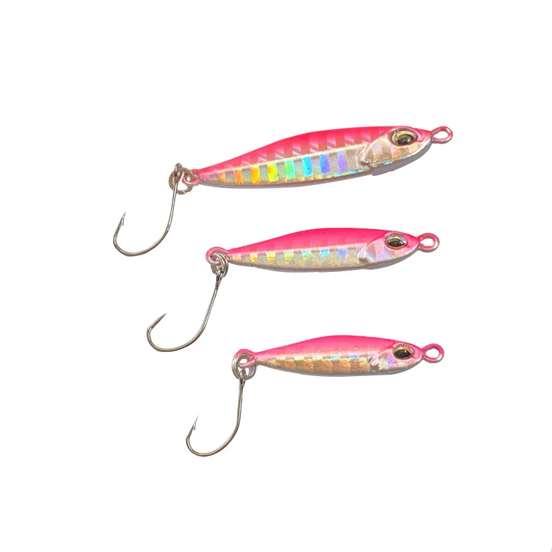 Señuelo de pesca de piezas, cebo duro Artificial, 3,5g, 5,4g, 7,5g, 10,8g