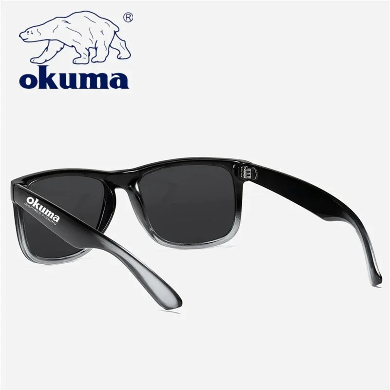 OKUMA gafas de sol polarizadas protección UV400 para hombres y mujeres caza al aire libre pesca conducción bicicleta gafas de sol caja opcional - imagen 3