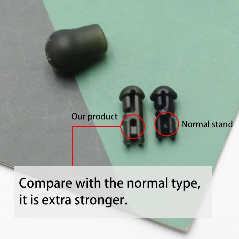 15 Uds. Cuentas de cambio rápido, aparejos de pesca de carpa, eslabones de gancho, alimentadores de método, accesorios de pesca de carpa, aparejos - imagen 2