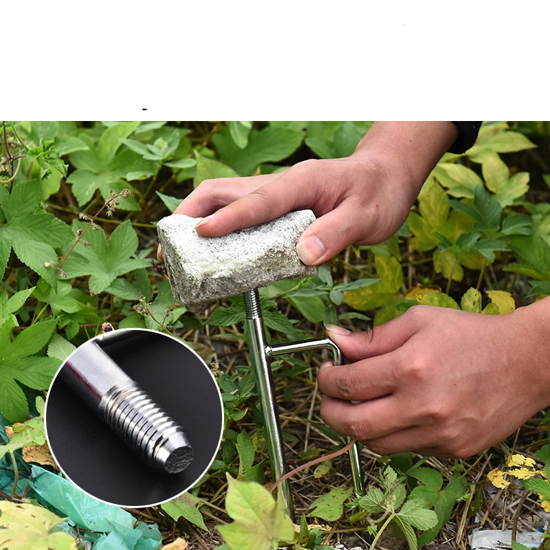 Soporte para caña de pescar de acero inoxidable, soporte para caña de pescar, Base de soporte para caña de pescar, herramientas para aparejos de caña de pescar, nuevo - imagen 2