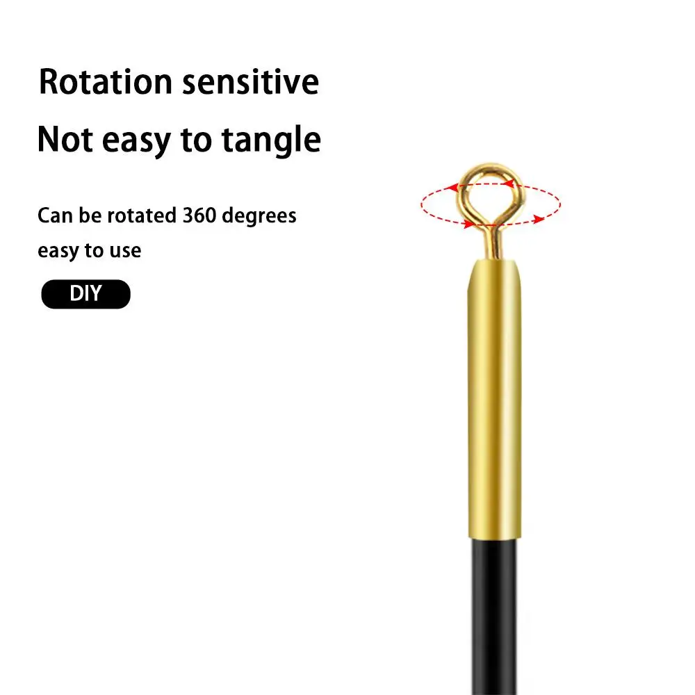 Soportes de flotador de pesca giratorios, 10 piezas, 360 grados, tipo recto, 360 grados - imagen 2