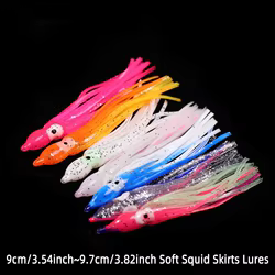 Bimoo Faldas de Calamar 9 cm – Señuelos para pesca tipo pulpo