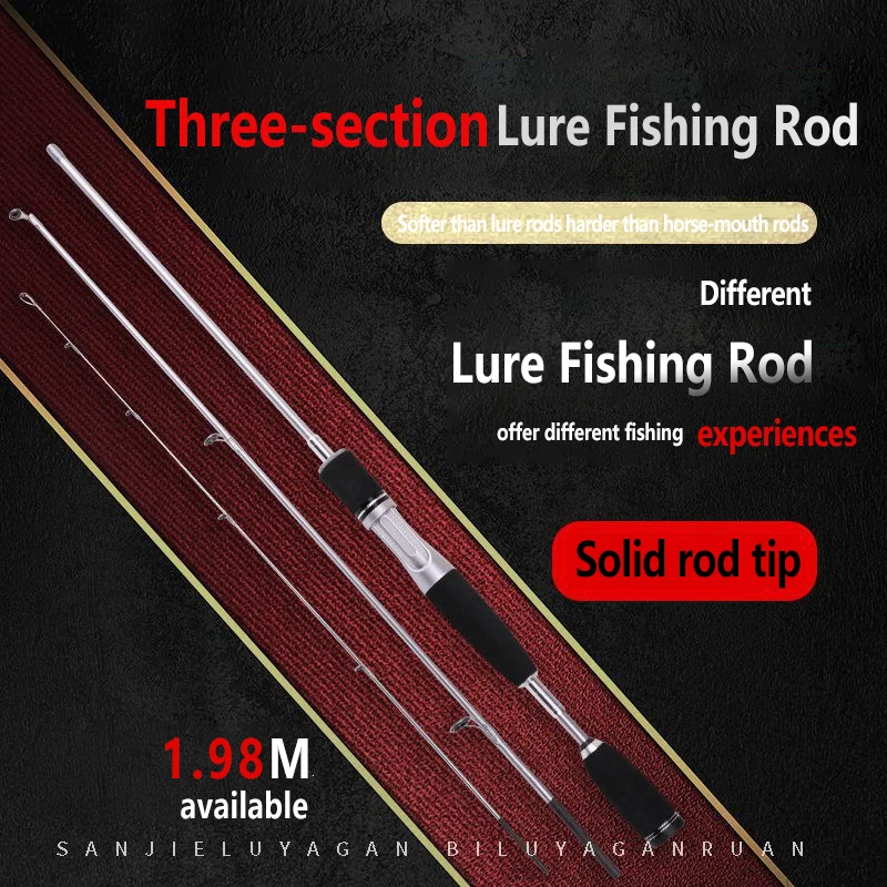 Mavllos Stream caña spinning BFS – Ligera 1,98m para señuelos 5-10g