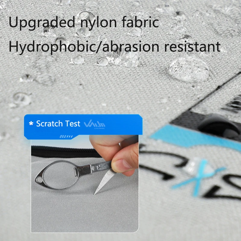 Bolsa de señuelos de pesca de gran capacidad, bolsa de aparejos multifunción, bandolera, carrete de cebo, caja de almacenamiento de caña, mochila de pesca de viaje - imagen 2