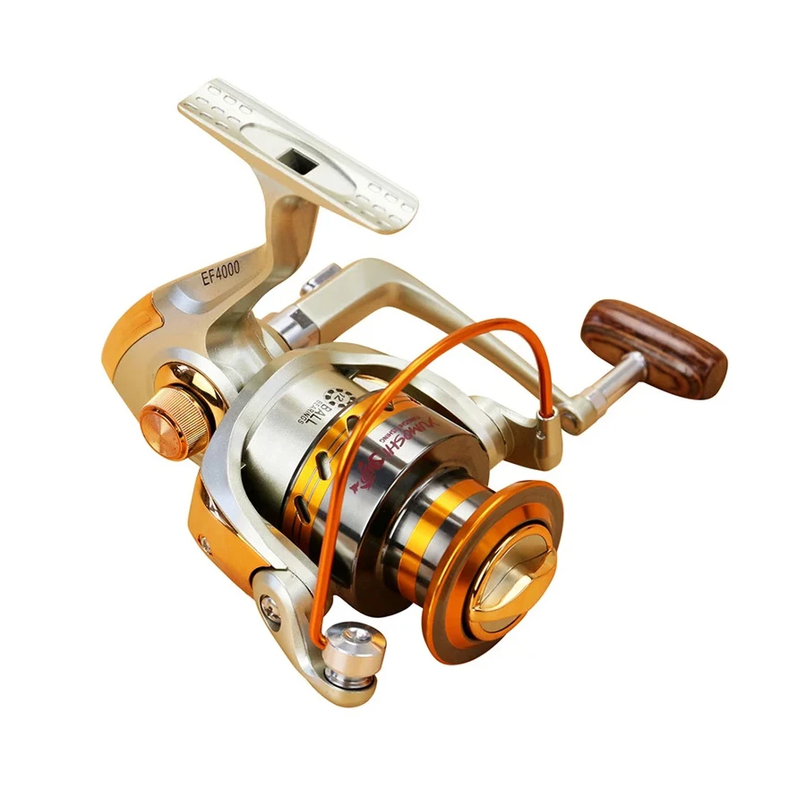 Carrete de pesca giratorio para mano izquierda/derecha, 12 BB, súper fuerte, 5,5/5,2: 1, pesca de carpa - imagen 2